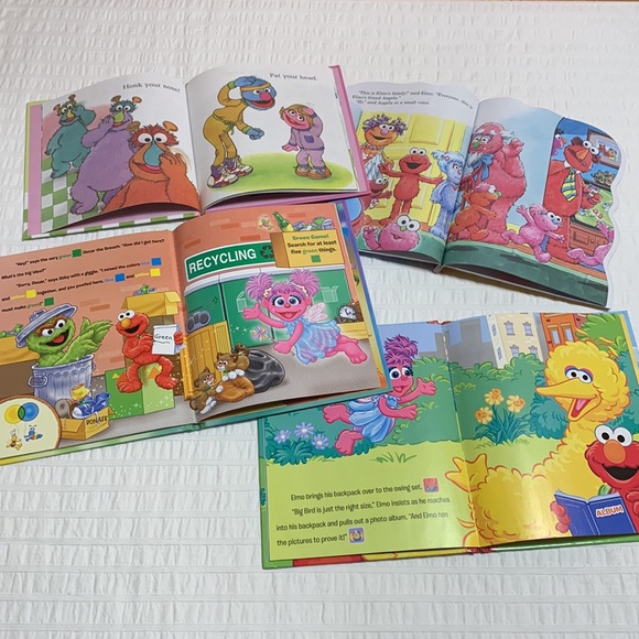 Sesame Street Books Collection - Set of 8 - Picture 8 of 8